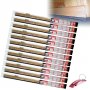 Lot of 12 tilting wooden weatherstripping 91,5cm / und oak Burcasa