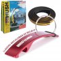 Pack of adhesive anti-noise rubber profiles for doors and windows 2x6m brown Geko