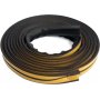 Lot of 6 adhesive anti-noise rubber profiles for doors and windows 6m / und brown Geko