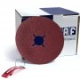 Box with 100 corundum fiber discs 115x22mm Taf DA81T A 80 grit