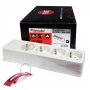 Box with 6 multiple sockets with 4 TT Lateral 16A 250V Famatel