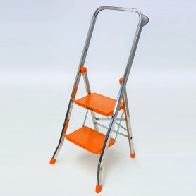 Domestic Scalin wide step ladder 2 steps Plabell