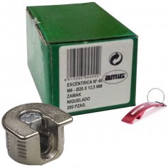Box of 200 Encapsulated Model 40 Eccentric Couplings Amig