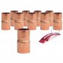 Bag of 10 pieces of tube reduction from 18 to 15mm copper Vemasa