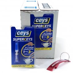 Box of 24 Super ceys 3g Ceys instant adhesive blisters