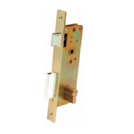 Mortise Ezcurra with 40mm Cylinder 4000 entry latonado