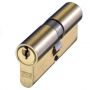 europrofile brass cylinder 40x40 electrical connection same key Fac