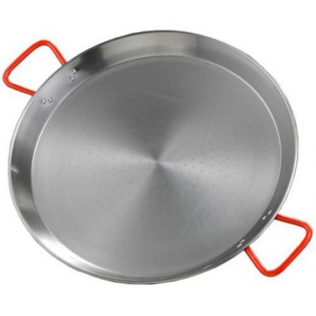 Valencian paella pan polished 46cm The Ideal