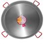 Valencian paella pan polished 90cm Ideal