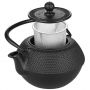 Black cast iron teapot Ibili 0,34 lt