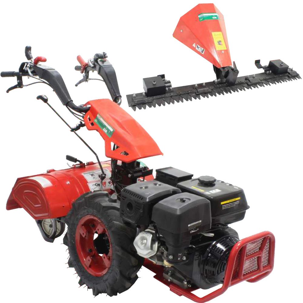 Motorhoe + scythe HY101-GE - 420cc - 12 hp Mader