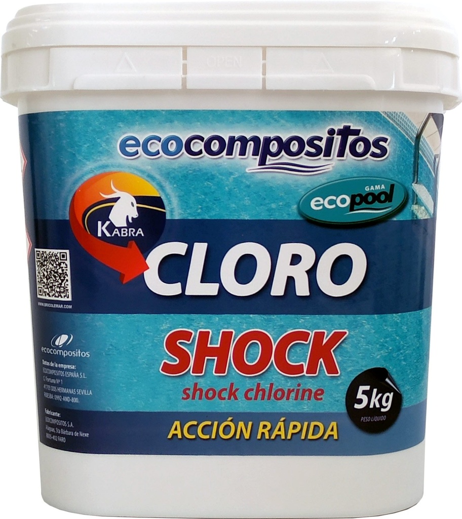 Choc d'action chlore Kabra