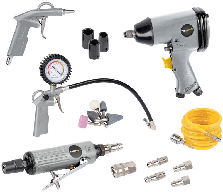 Ferramenta Air Kit 25 peças Powerplus POWAIR0021