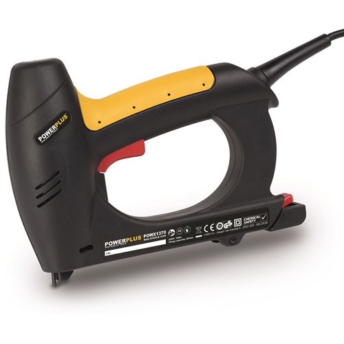 Elektrische nietmachine nietjes nagels 15mm 8-16mm Powerplus POWX1370