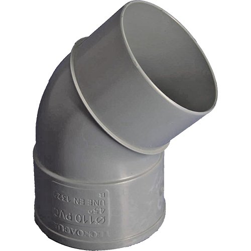 coude mâle-femelle 45 Ø32 PVC Tecnoagua