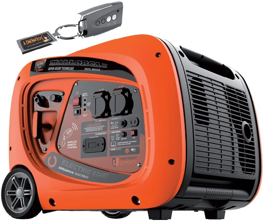Generator Omvormer Genergy MALLORCA III RC 3200 W 230 171 quater quater