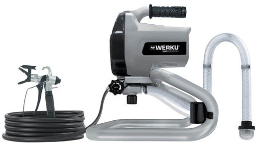 Airles elektrisch materiaal Werku WK500500 met spuitpistool