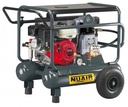 Gasoline piston compressor B3800 / 5,5S / 10 + 10 HONDA NUAIR 5,5Hp 10 + 10Lts 10bar