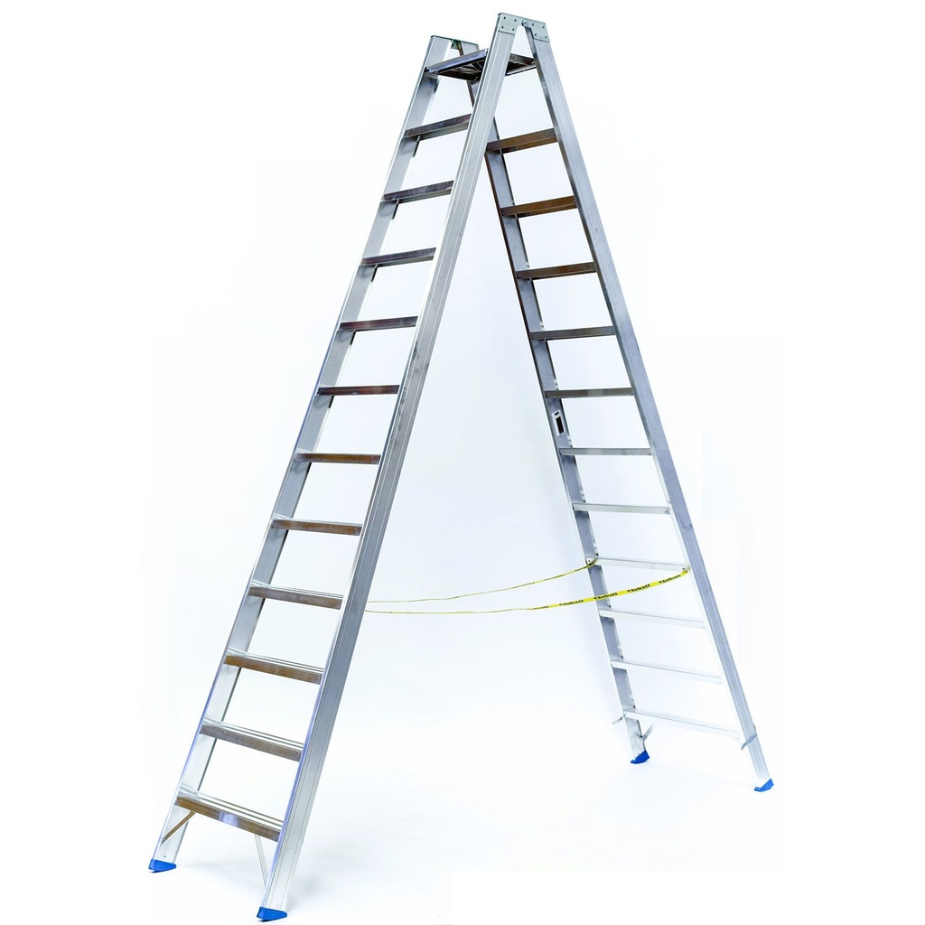 escalada escada duplo com pla taf orm PA 12 + 12 passos Plabell