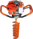 Terra trapano trivella benzina 51,7cc 1,70Kw Mader