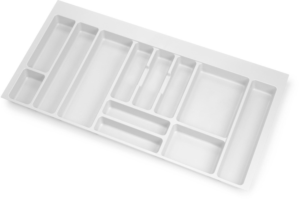 Optima cassetto portaposate cucina Vertex / modulo 500 Concetto 16 millimetri 1.000 millimetri bordo bianco Emuca