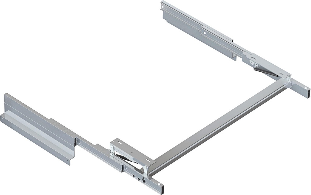 Richtlijnen uitbreidbaar en hefbaar tafel Folding + 39 Opla geanodiseerd aluminium inox Emuca