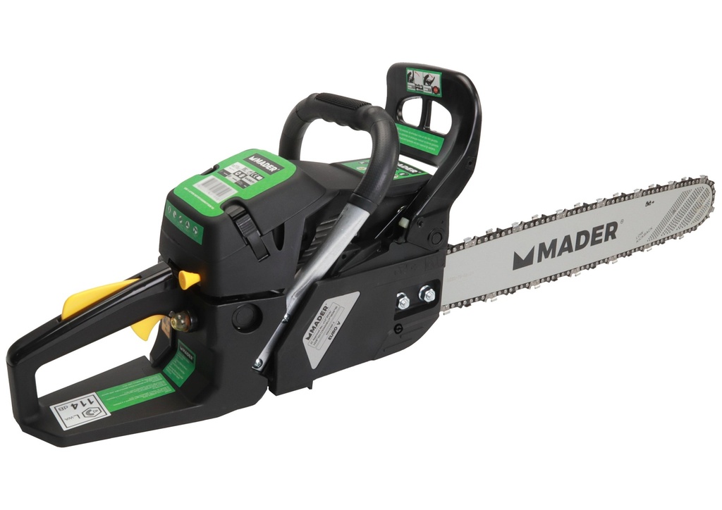 Motosierra, 55cc, 18", Arranque Suave - MADER®