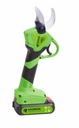 Wireless pruning shears 600W 21V 2.0Ah battery with 2 Saurium