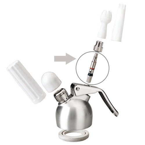 Kolben - Aluminium - Sahnesiphon Ibili