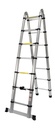 Escalera Extensible, Articulada, 7+7P, Aluminio - MADER®