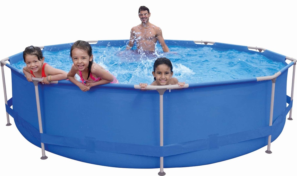 Piscina Redonda, tubular, Ø360x76cm, 6125L - MADER®