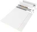 Kit Vertex Schublade Küche oder Bad Platten mit 500 mm Tiefe 900 mm Höhe 93 mm weiß Stahl-Modul Emuca