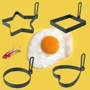 Pack de 4 moldes para huevos fritos Moka Ibili