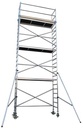 les tours de l'aluminium PRO 3 pla taf ORM 75x250cm 8.2m de hauteur Euroscaffold