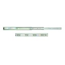 Juego de guías de bolas para cajones con extracción total, altura 45mm, L650mm, Acero, Cincado - Emuca
