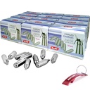200 carichi per sifoni crema - 20 box 10 pacchetti Ibili